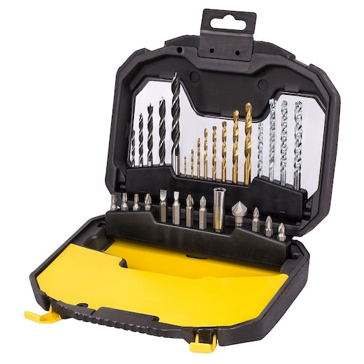 Stanley (STA7183-XJ) Juego mixto de taladro y atornillado de 30 piezas