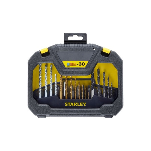 Stanley (STA7183-XJ) Juego mixto de taladro y atornillado de 30 piezas