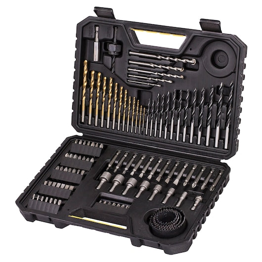 Stanley (STA7205-XJ) Juego mixto de taladro y atornillado de 100 piezas
