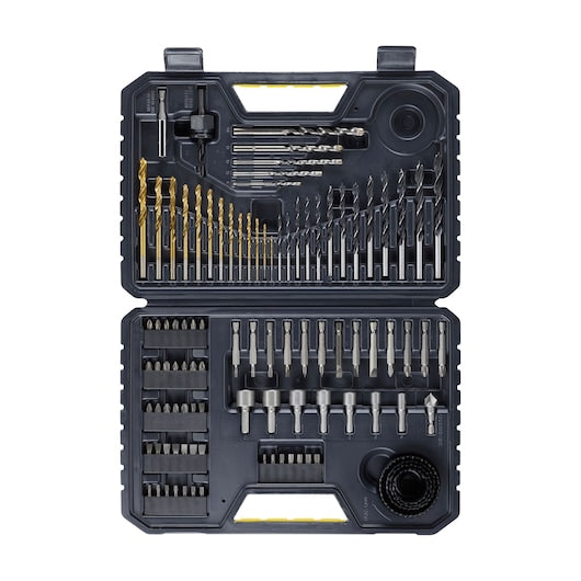 Stanley (STA7205-XJ) Juego mixto de taladro y atornillado de 100 piezas
