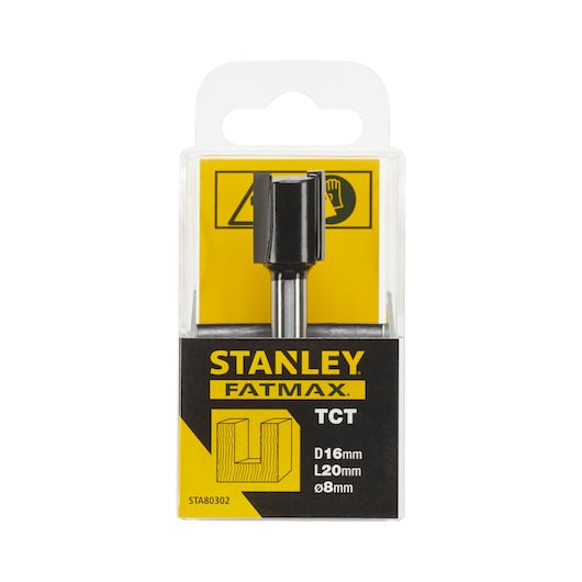 Fresa reta de duas lâminas Stanley (STA80302-XJ) FATMAX® de 8 mm