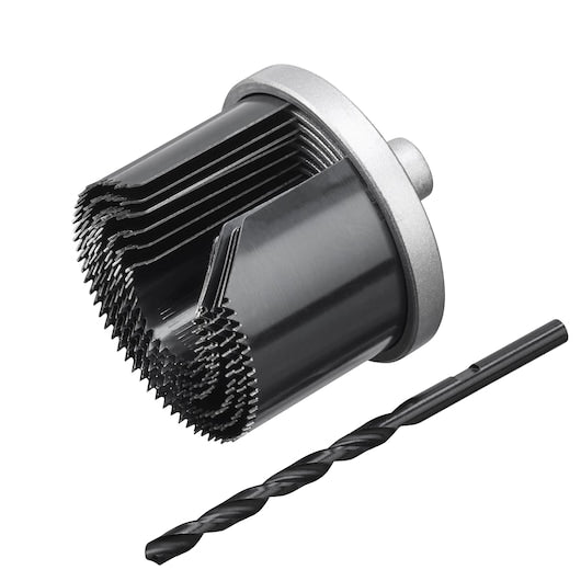 Conjunto de serras copo Stanley (STA81005-XJ) HCS de 25/32/38/45/50/56/62 mm (profundidade de corte de 41 mm) (7 peças)