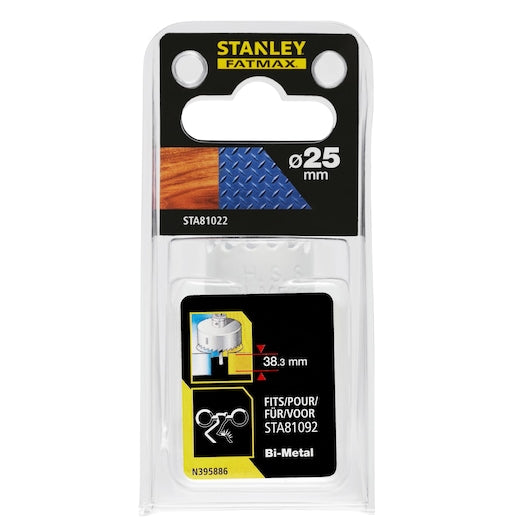 Serra copo bimetálica Stanley (STA81022-XJ) FATMAX® de 25 mm