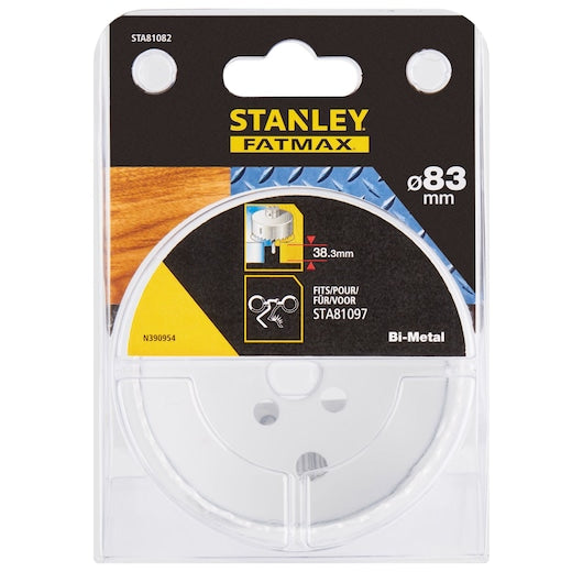 Serra copo bimetálica Stanley (STA81082-XJ) FATMAX® de 83 mm