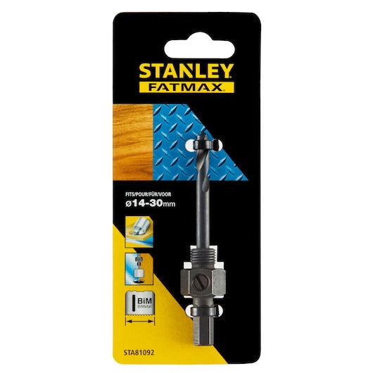 Mandril Stanley (STA81092-XJ) FATMAX® para serras copo bimetálicas de 14 a 30 mm