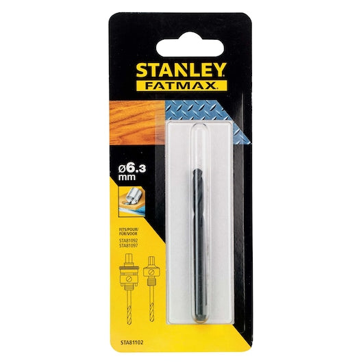 Broca piloto Stanley (STA81102-XJ) FATMAX® para mandris de serra copo bimetálicos