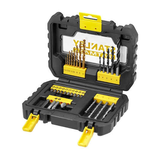 Conjunto misto de brocas e aparafusadores Stanley (STA88540-XJ) FATMAX® (31 peças)