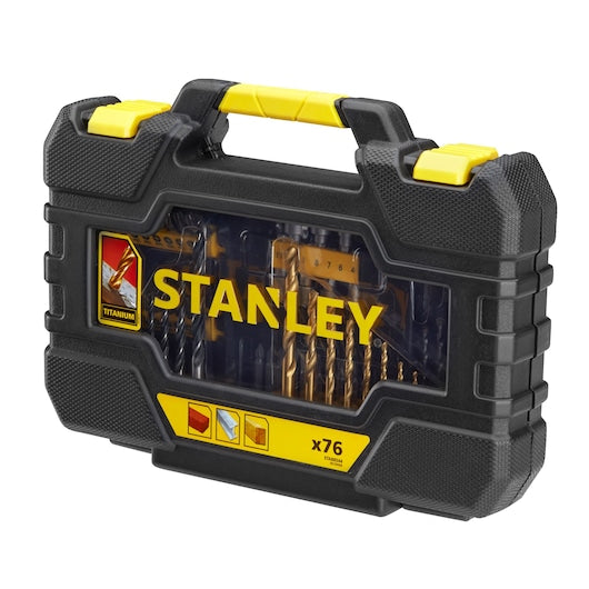Conjunto misto de furadeiras e parafusadeiras Stanley (STA88544-XJ) (76 peças)