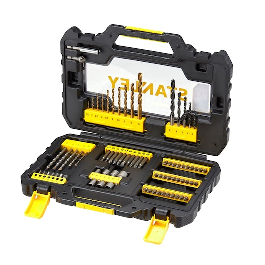 Conjunto misto de furadeiras e parafusadeiras Stanley (STA88544-XJ) (76 peças)