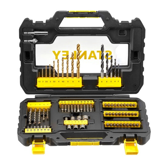 Conjunto misto de furadeiras e parafusadeiras Stanley (STA88544-XJ) (76 peças)