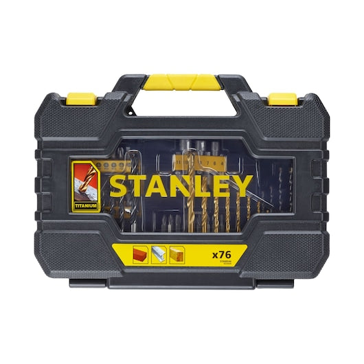Conjunto misto de furadeiras e parafusadeiras Stanley (STA88544-XJ) (76 peças)