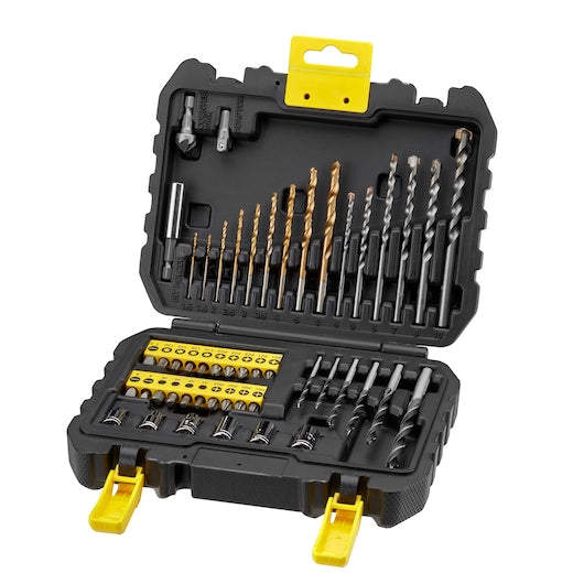 Conjunto misto de furadeiras e parafusadeiras Stanley (STA88546-XJ) (50 peças)