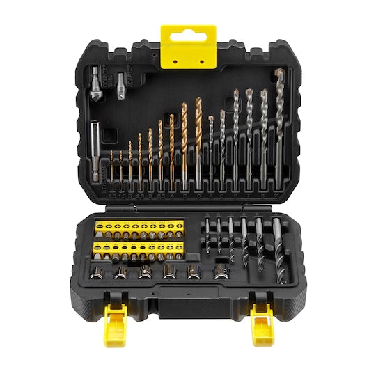 Conjunto misto de furadeiras e parafusadeiras Stanley (STA88546-XJ) (50 peças)