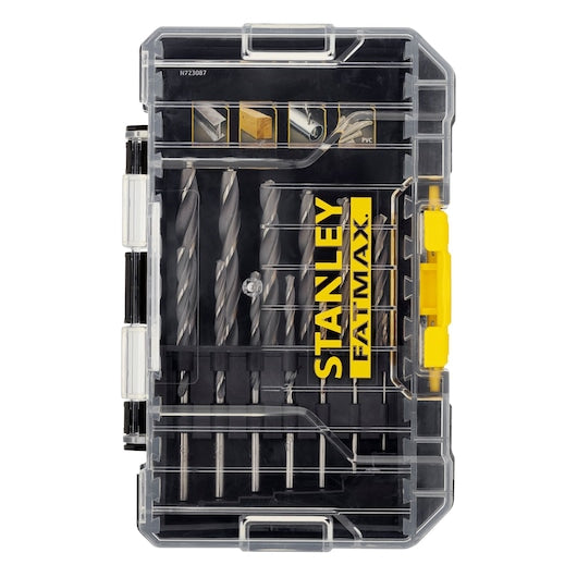 Stanley (STA88553-XJ) FATMAX® 1.5 - 7mm Precision Metal Drill Bit MULTI-STACK™ Set (13 pc.)