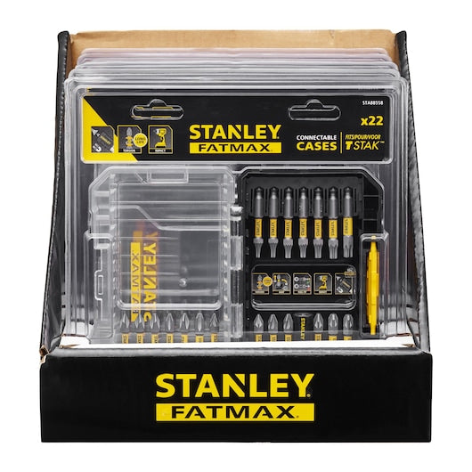Stanley (STA88553-XJ) FATMAX® 1.5 - 7mm Precision Metal Drill Bit MULTI-STACK™ Set (13 pc.)