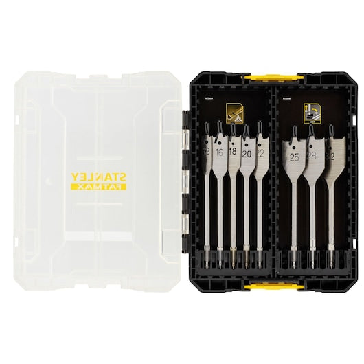 Stanley (STA88556-XJ) 12-32mm Flatwood Drill Bit Set (8 pc.)