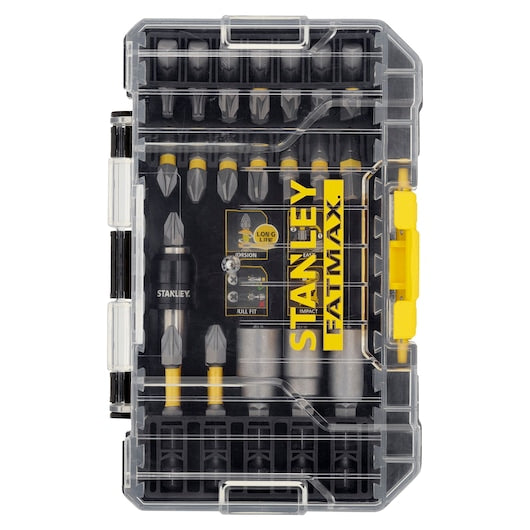 Conjunto de 32 bits de chave de fenda Stanley (STA88557-XJ) FATMAX® com torção mista.