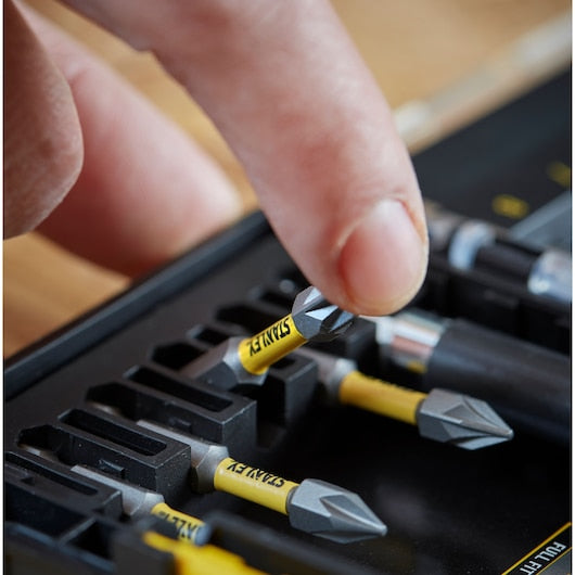 Conjunto de 32 bits de chave de fenda Stanley (STA88557-XJ) FATMAX® com torção mista.