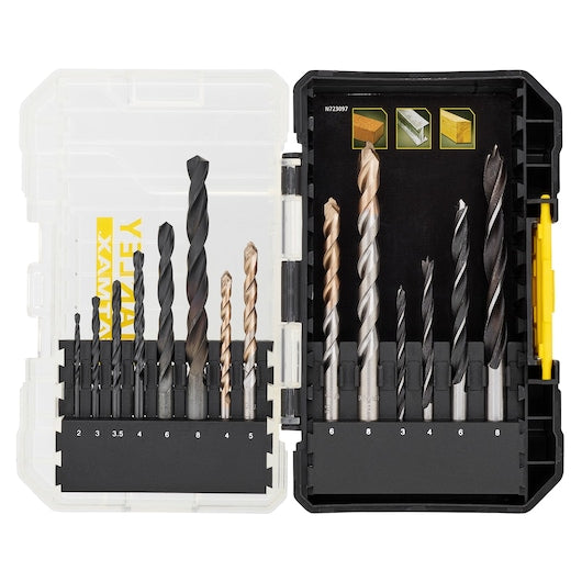 Stanley (STA88561-XJ) FATMAX® Mixed Drill Bit MULTI-STACK™ Set (14 pc.)