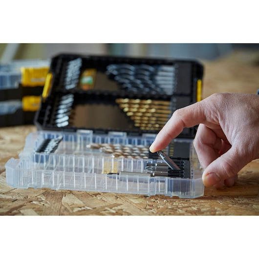 Stanley (STA88563-XJ) FATMAX® MULTI-STACK™ Mixed Drilling and Screwdriving Bit Set (49 pc.)