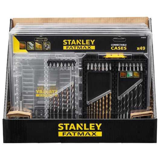 Stanley (STA88563-XJ) FATMAX® MULTI-STACK™ Mixed Drilling and Screwdriving Bit Set (49 pc.)