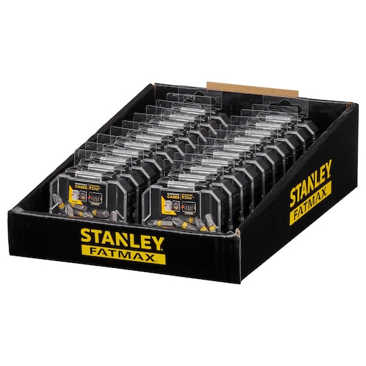 Stanley (STA88568-XJ) FATMAX® 25mm Ponta de chave de fenda de torção para armazenamento em grande quantidade PZ2 x20
