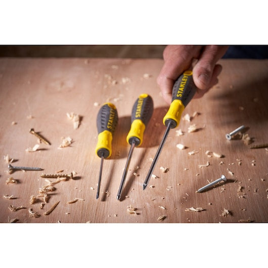 Chave de fenda Stanley (STHT0-60276) Essential Pozidriv 2pt x 100mm