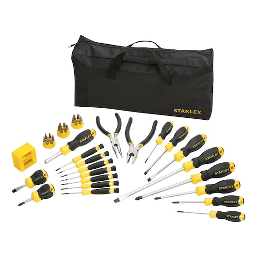 Conjunto de chaves de fenda Stanley (STHT0-62114) em estojo (39 peças)