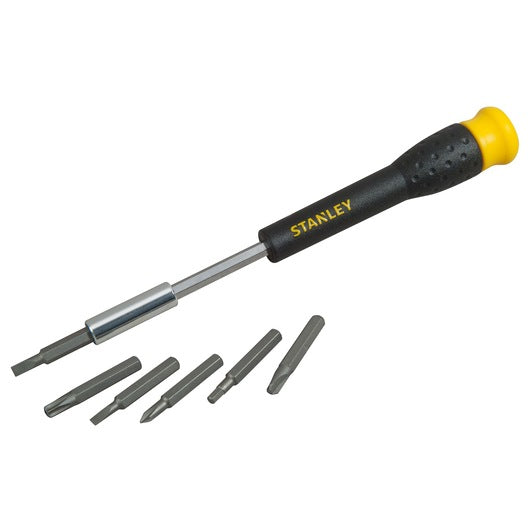 Destornillador de precisión Stanley (STHT0-62634) con juego hexagonal (32 piezas)