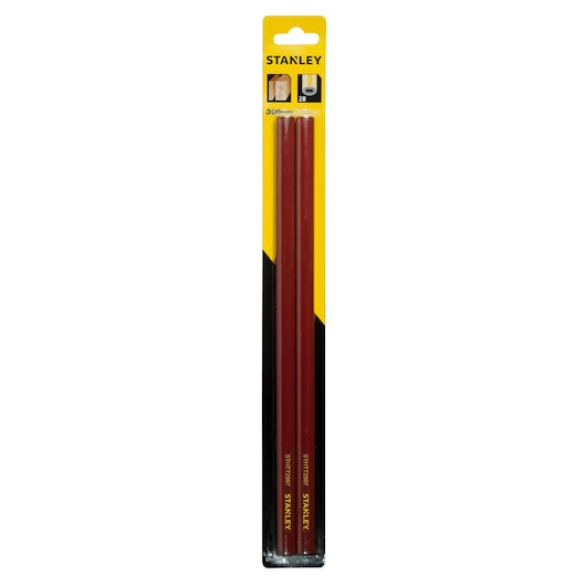 Lápis Longos Stanley (STHT0-72997) para Carpinteiro (Pacote com 2)