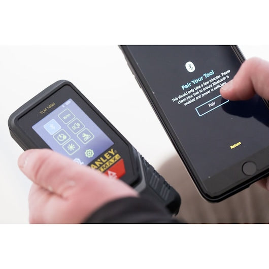 Medidor de distância a laser Stanley (STHT1-77142) FATMAX® de 60 m com conectividade Bluetooth