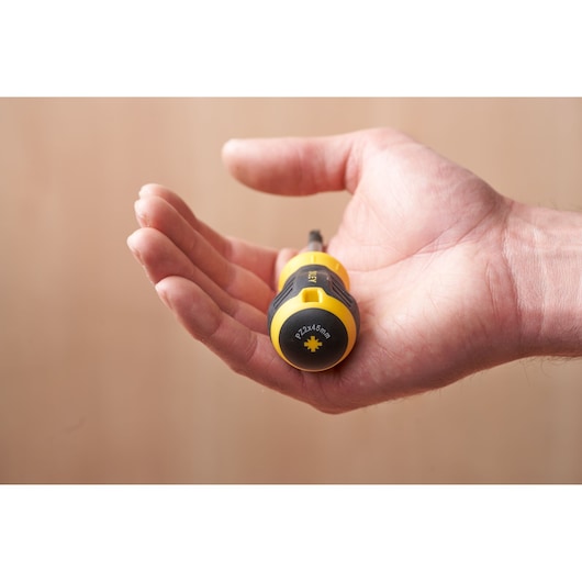 Chave de fenda curta Stanley (STHT16196-0) CUSHION GRIP™ 45mm PZ2 Pozidriv