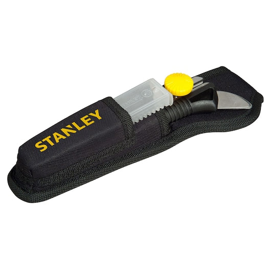 Estilete Stanley (STHT7-10220) de 18 mm com trava deslizante e lâmina destacável para decoração.