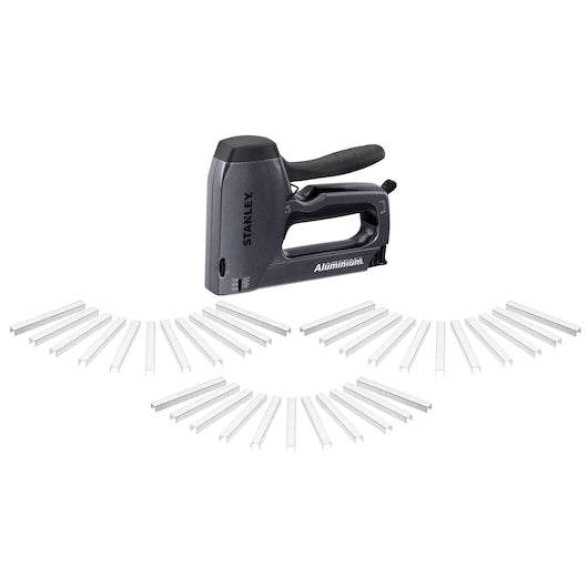 Pacote de grampos para grampeador e pregador de pregos de alumínio reforçado Stanley (STHT72674-9)