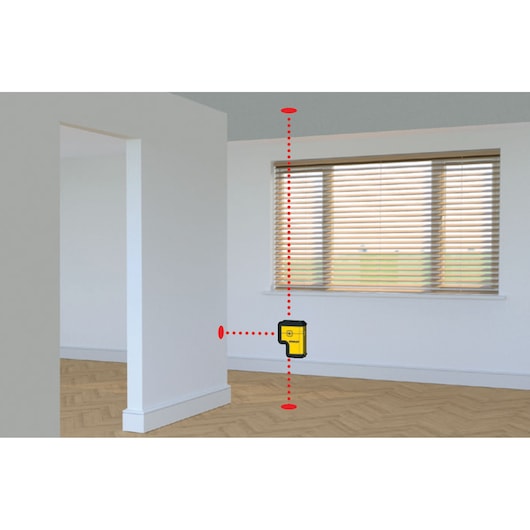 Nível a laser vermelho Stanley (STHT77503-1) de 3 pontos