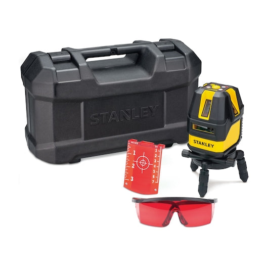 Nível a laser multilinhas Stanley (STHT77514-1), 4V1H vermelho