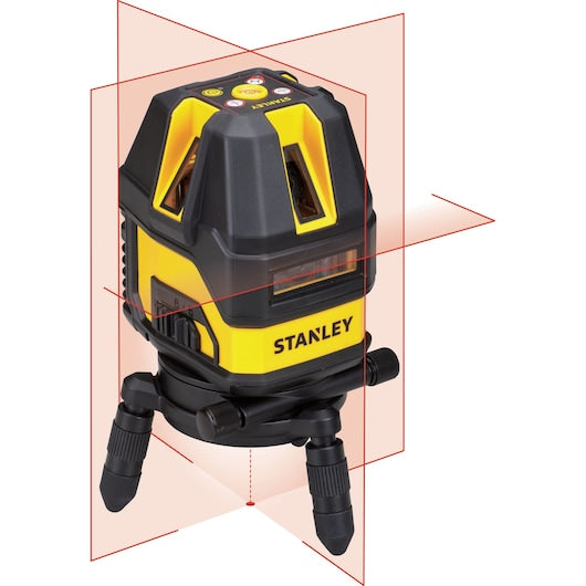 Nível a laser multilinhas Stanley (STHT77514-1), 4V1H vermelho