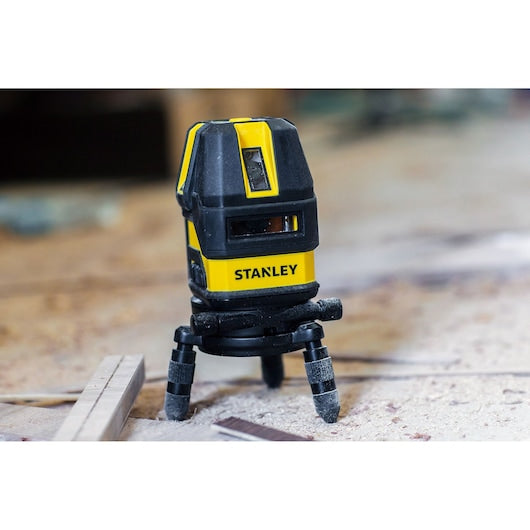 Nível a laser multilinhas Stanley (STHT77514-1), 4V1H vermelho
