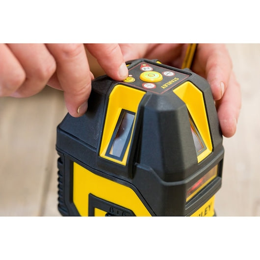 Nível a laser multilinhas Stanley (STHT77514-1), 4V1H vermelho