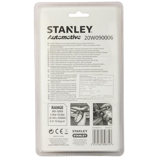 Stanley (STHT80874-0) Digital Tire Pressure Gauge