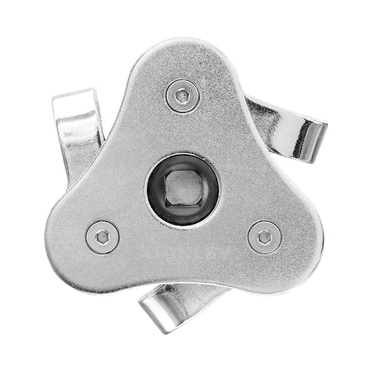 Chave de filtro de óleo Stanley (STHT80880-0) com 3 garras e sistema de fixação automática
