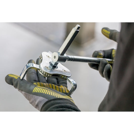 Chave de filtro de óleo Stanley (STHT80880-0) com 3 garras e sistema de fixação automática