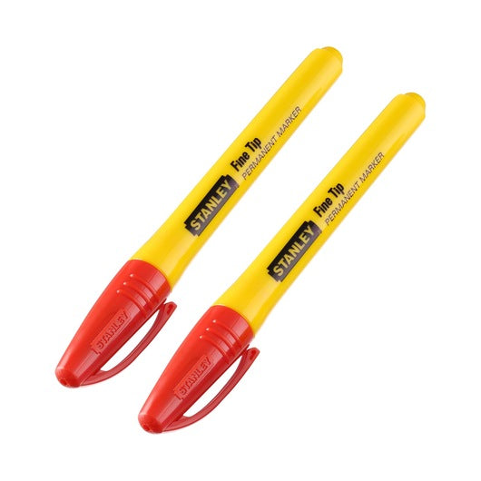 Marcador de ponta fina Stanley (STHT81389-0) Vermelho x2
