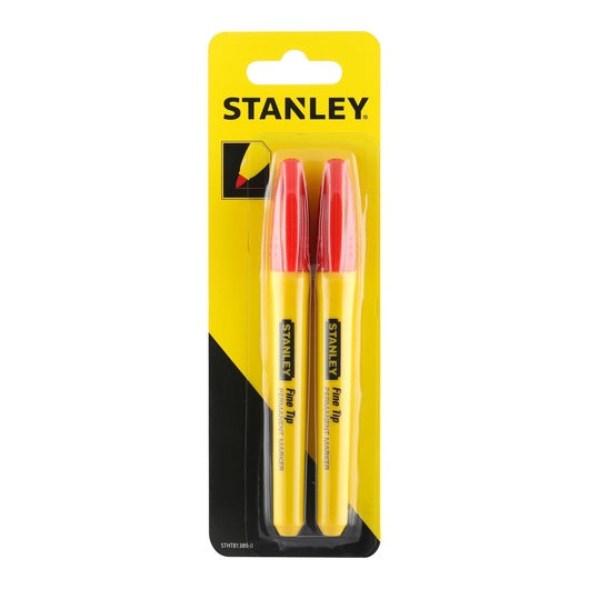 Marcador de ponta fina Stanley (STHT81389-0) Vermelho x2