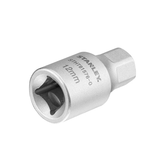 Ponta hexagonal Stanley (STHT81576-0) de 12 mm para drenagem de óleo
