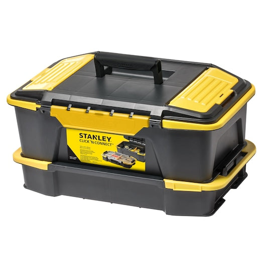 Caixa de ferramentas e organizador Stanley (STST1-71962) Click & Connect de 20 polegadas