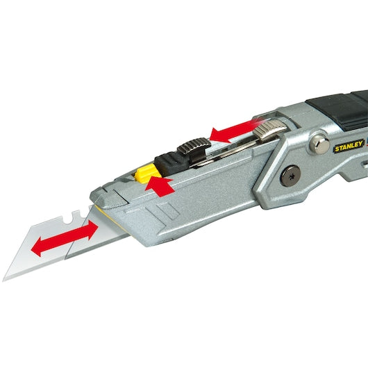 Canivete Utilitário Retrátil Dobrável Stanley (XTHT0-10502) FATMAX® com Lâmina Dupla