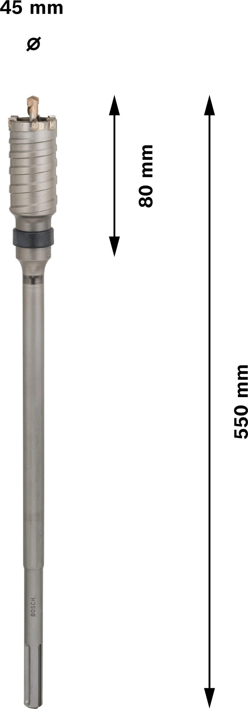 Bosch SDS-Max 9 Core Cutter, 45 x 420 x 550 mm