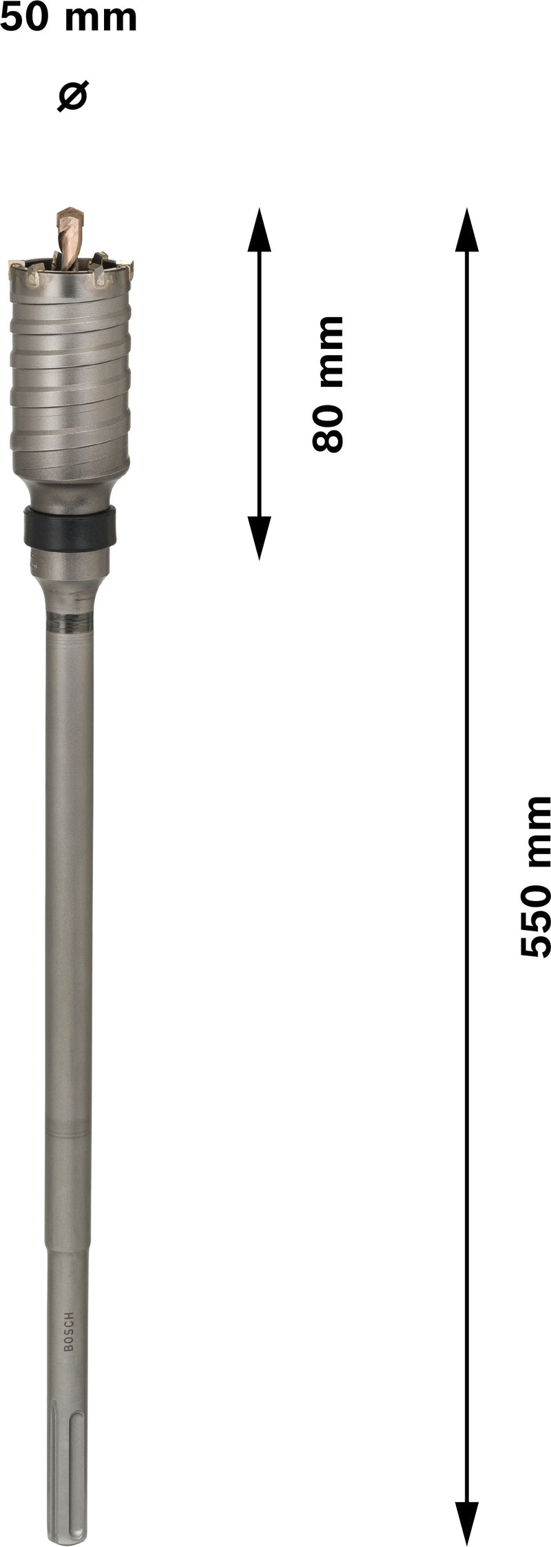 Bosch SDS-Max 9 Core Cutter, 50 x 420 x 550 mm