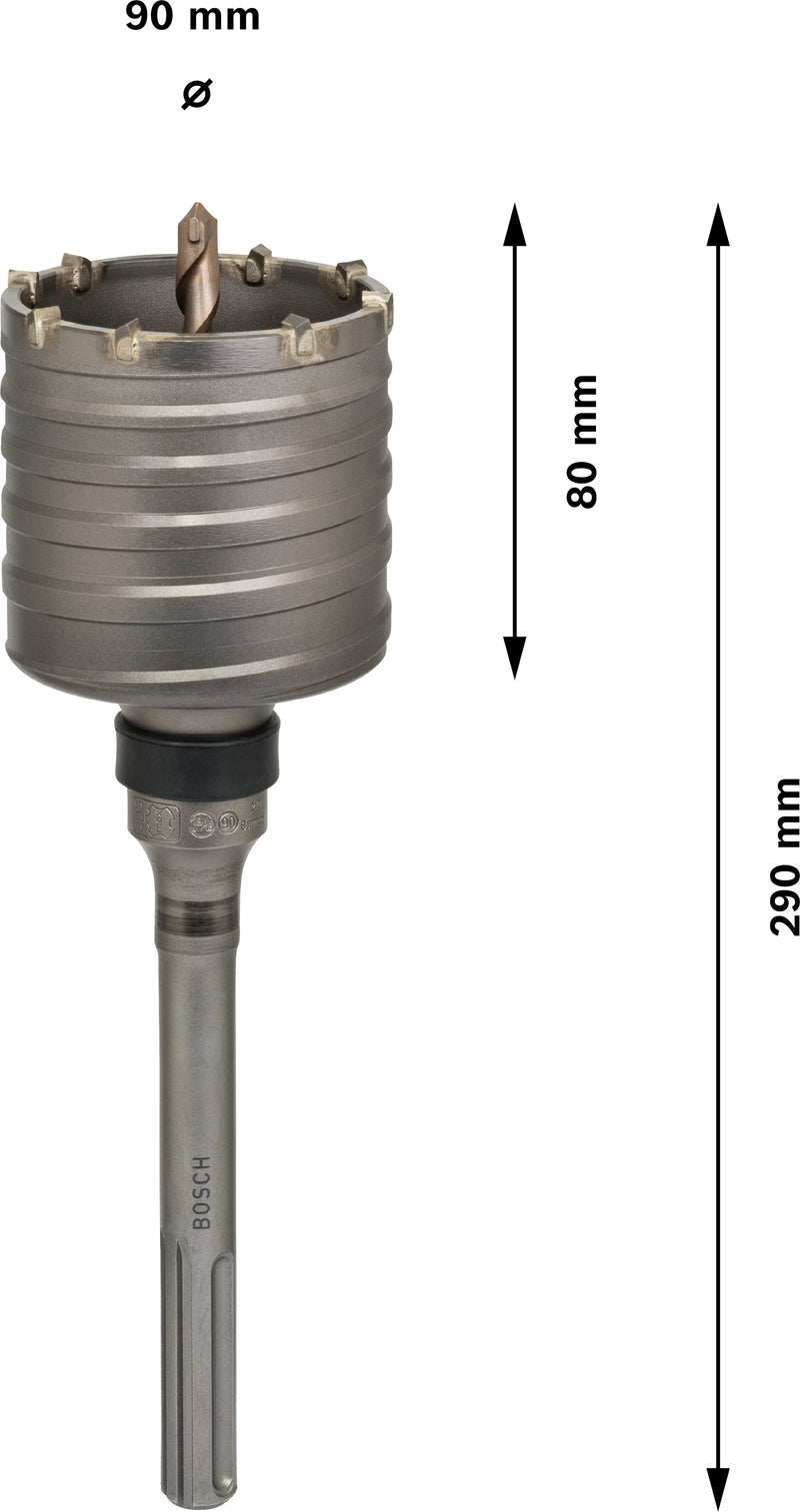 Bosch SDS-Max-9, cortador de núcleos, 90 x 160 x 290